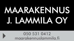 Maarakennus J. Lammila Oy logo
